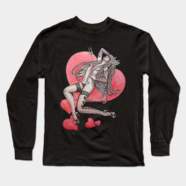 Lovestruck Long Sleeve T-Shirt by The Art of Megan Mars